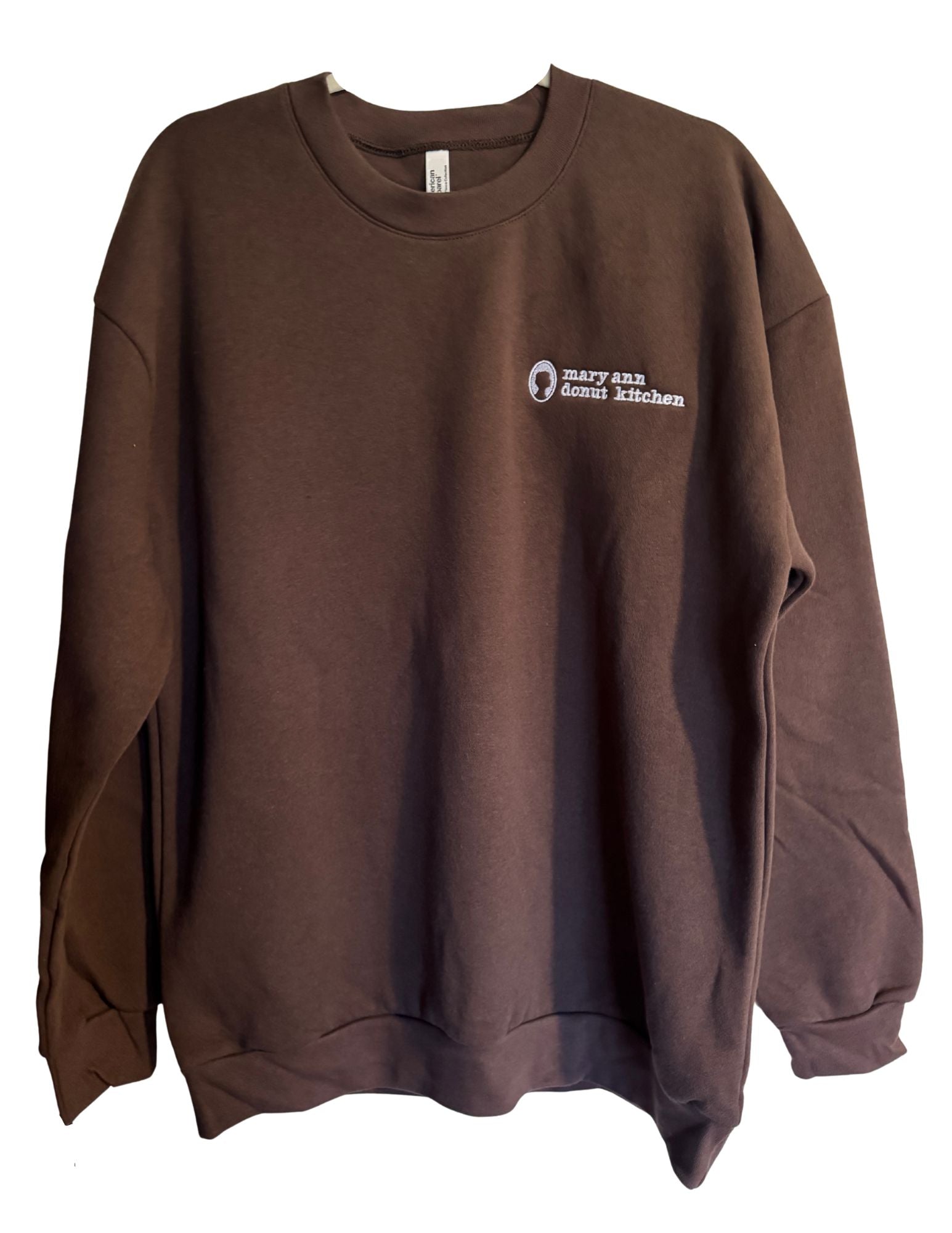 Embroidered Logo Crewneck Sweatshirt